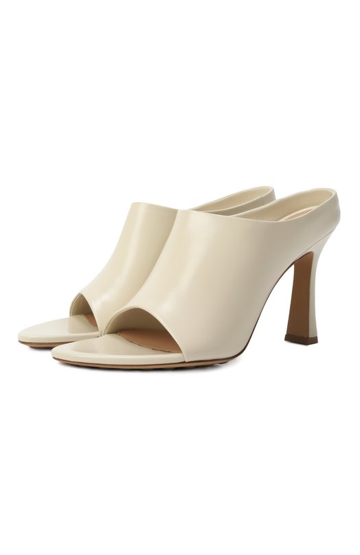 фото Кожаные мюли rana bottega veneta