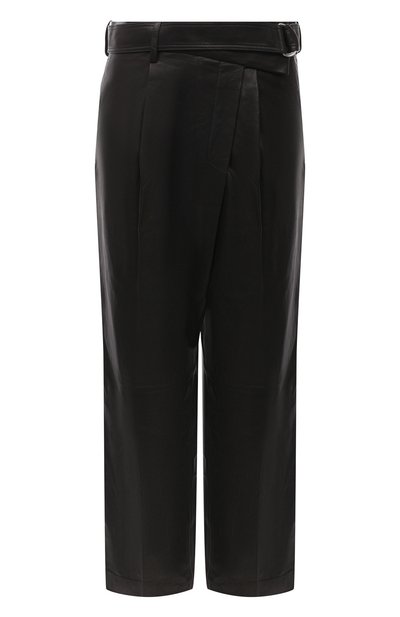 Женские кожаные брюки HELMUT LANG, арт. K04HW203