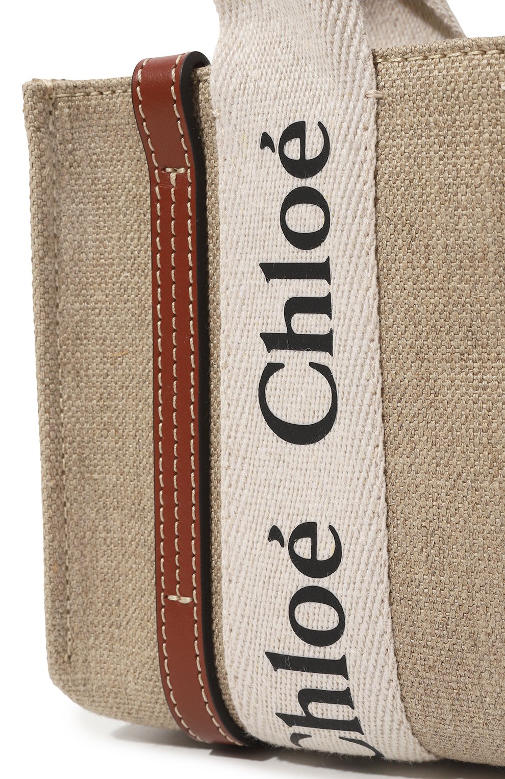 Сумка woody mini CHLOÉ, арт. CHC22AP237I26, фото 4