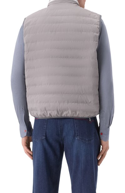 Пуховый жилет BRUNELLO CUCINELLI, арт. MM49A7460G, фото 4