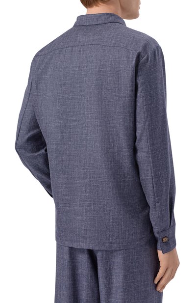 Рубашка из кашемира и шелка COLOMBO, арт. CM00379/77541-10, фото 4