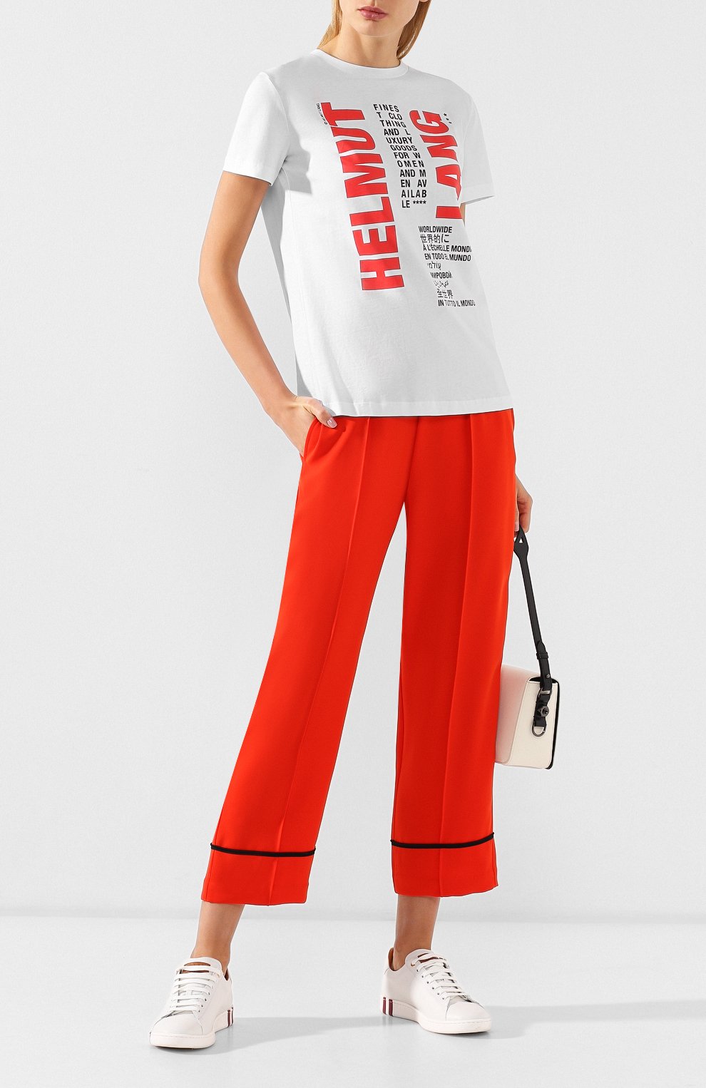 Хлопковая футболка HELMUT LANG, арт. J01KW508, фото 2