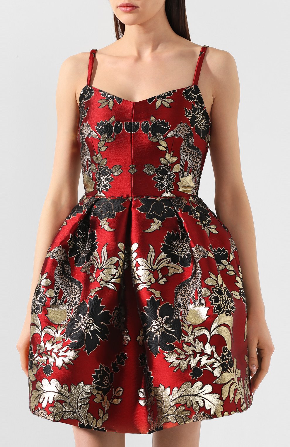 Платье с принтом DOLCE & GABBANA, арт. F67G0T/HJMB3, фото 3