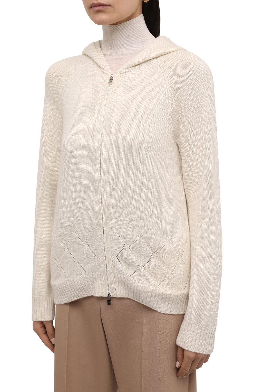 Кардиган из кашемира и шелк а LORO PIANA, арт. FAL8598, фото 3