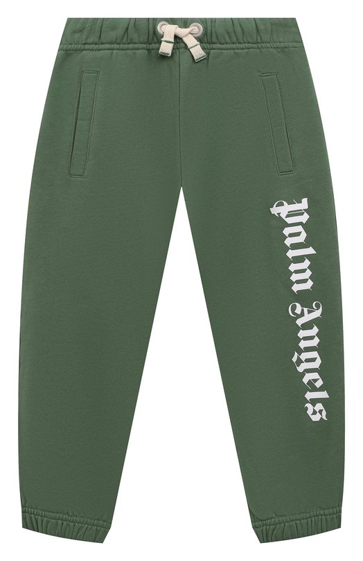 

Хлопковые джоггеры Palm Angels, Зелёный