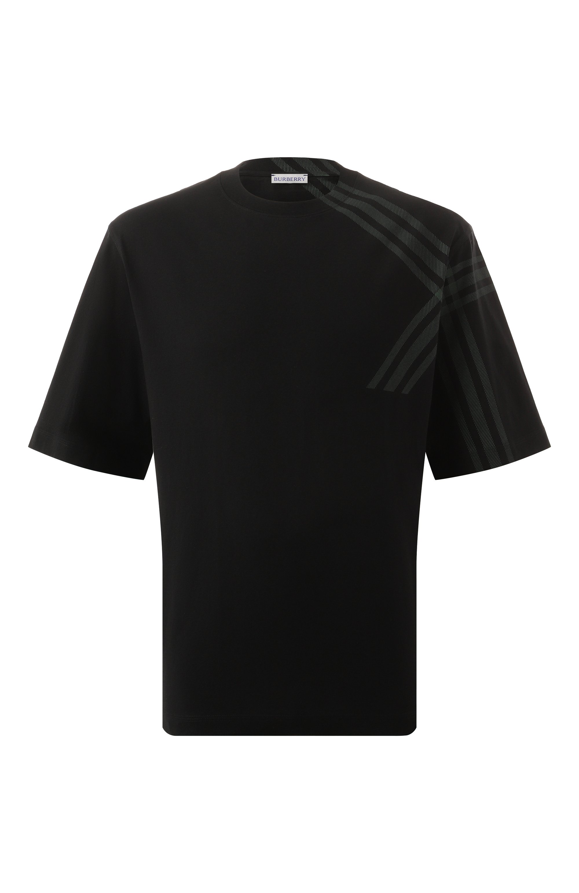 Хлопковая футболка BURBERRY, арт. 8084684, фото 1