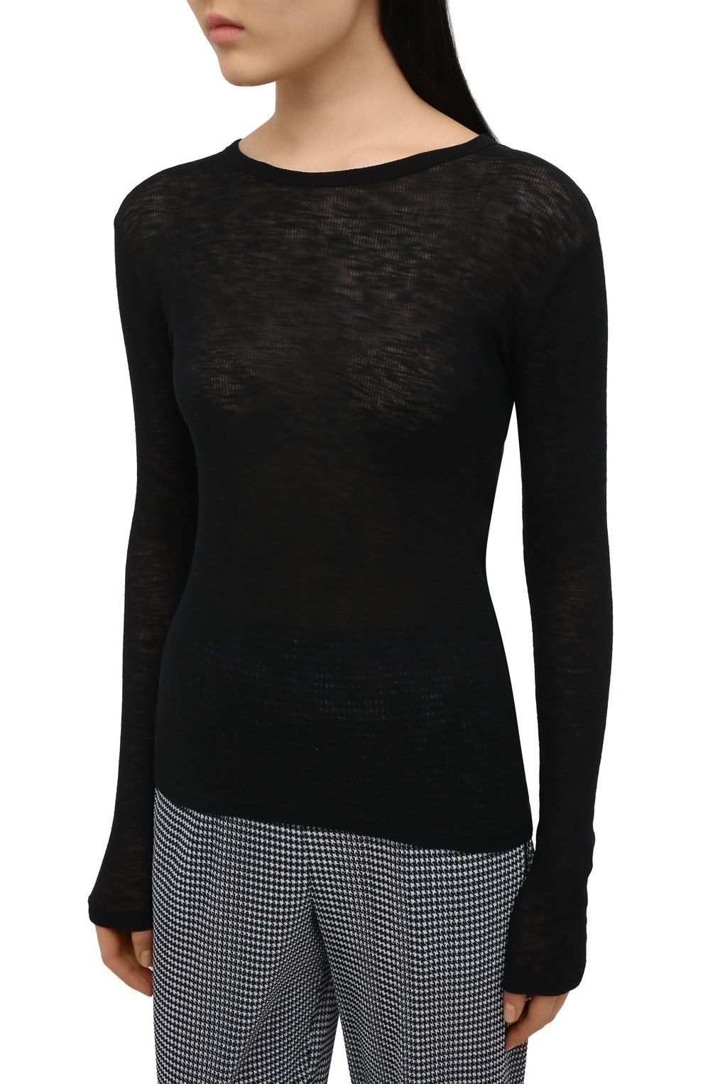 Хлопковый лонгслив SAINT LAURENT, арт. 631004/YBUD2, фото 3