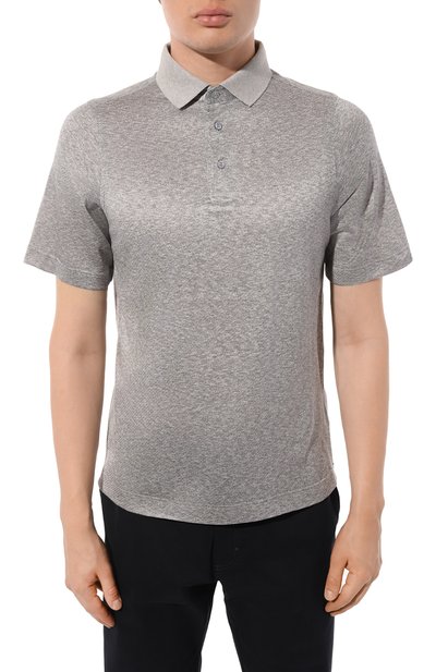 Поло из шелка и хлопка ZILLI, арт. KBP002ZS56095ZS0SE738, фото 3