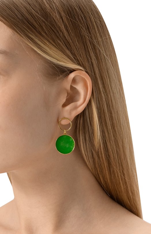 Серьги Crystalline Jewellery 395К Зелёный  395К Фото 2