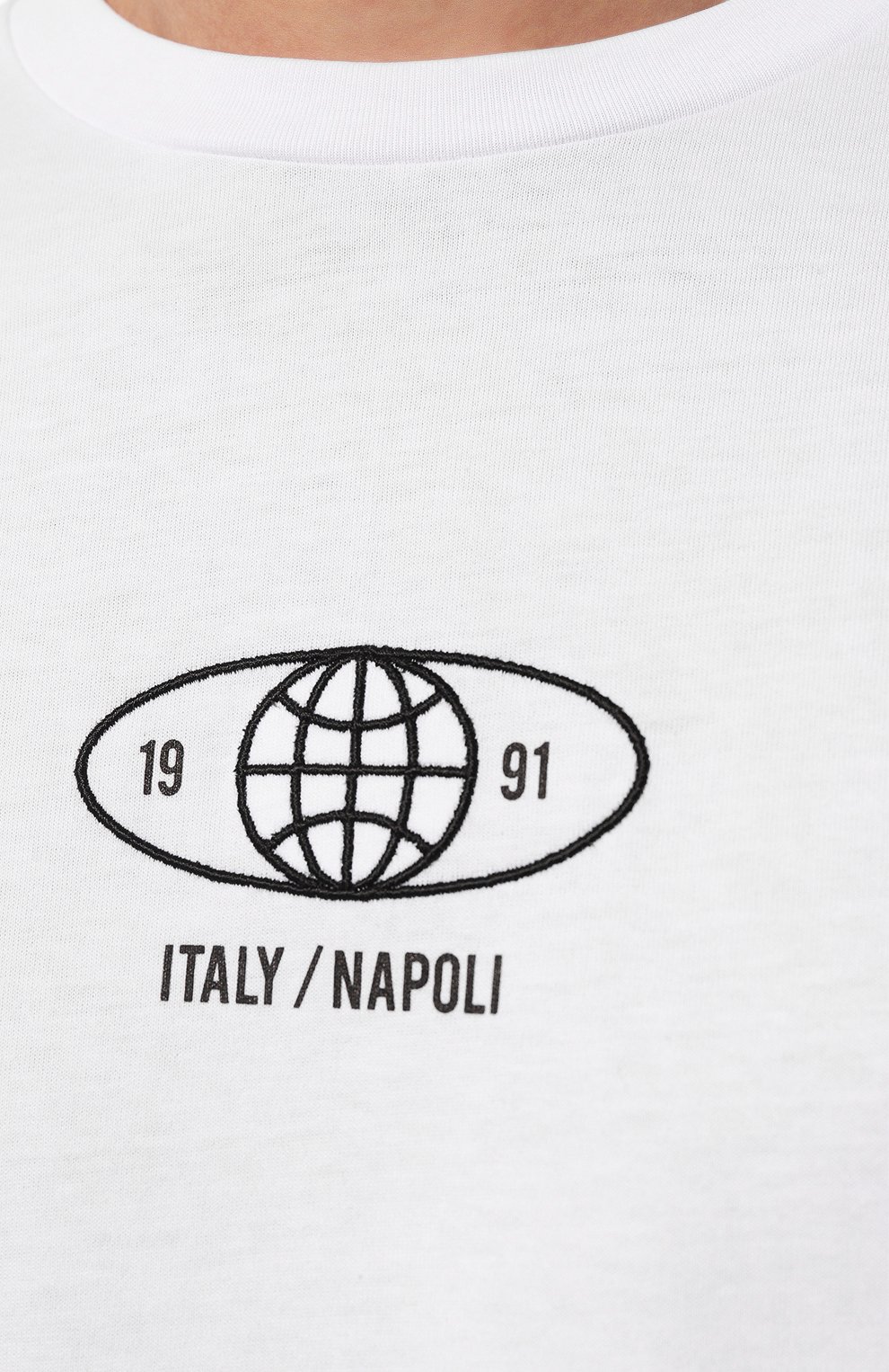 Хлопковая футболка KITON, арт. UMM0454, фото 5