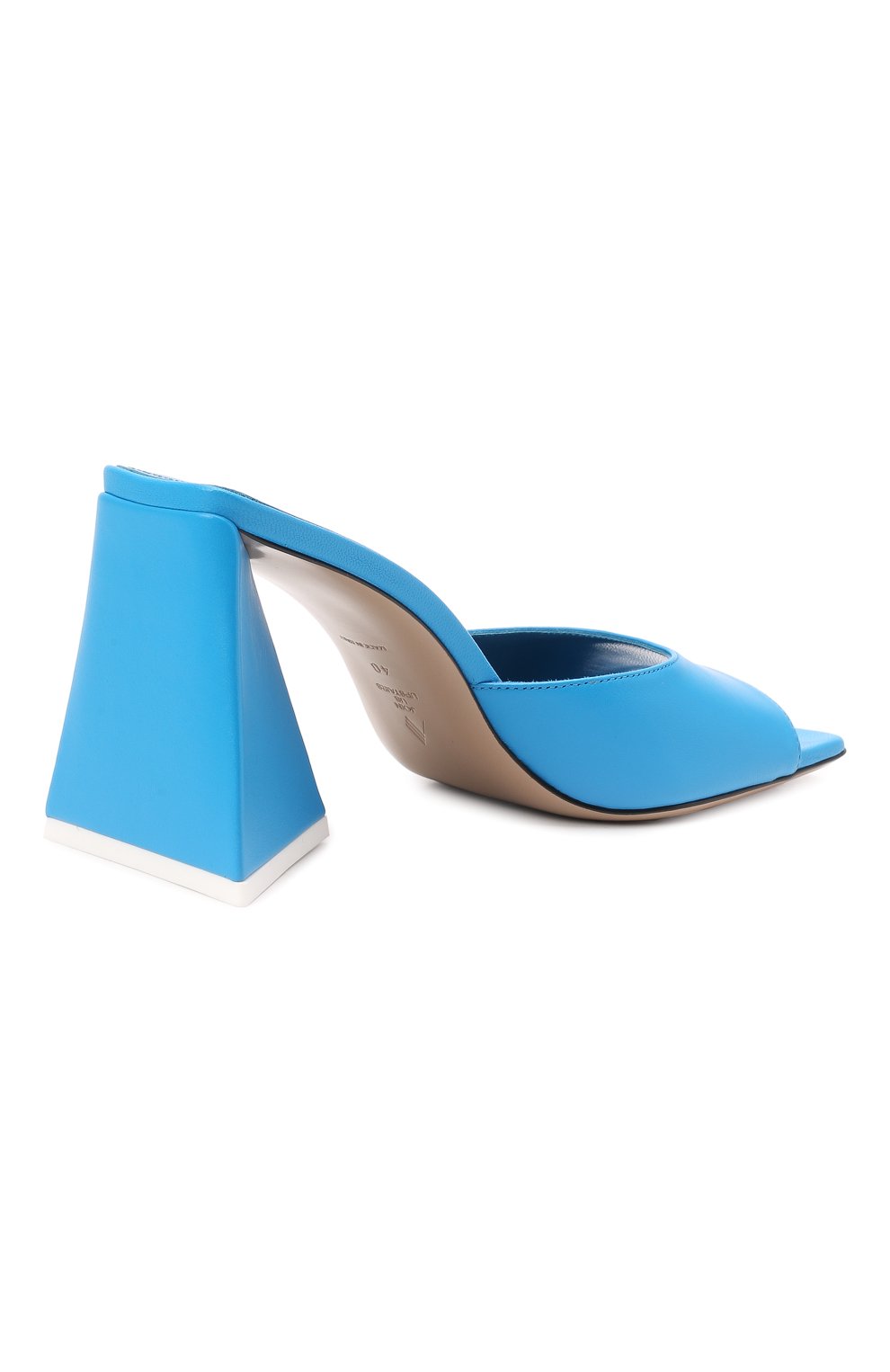 Кожаные мюли devon THE ATTICO, арт. 221WS451/L001, фото 5