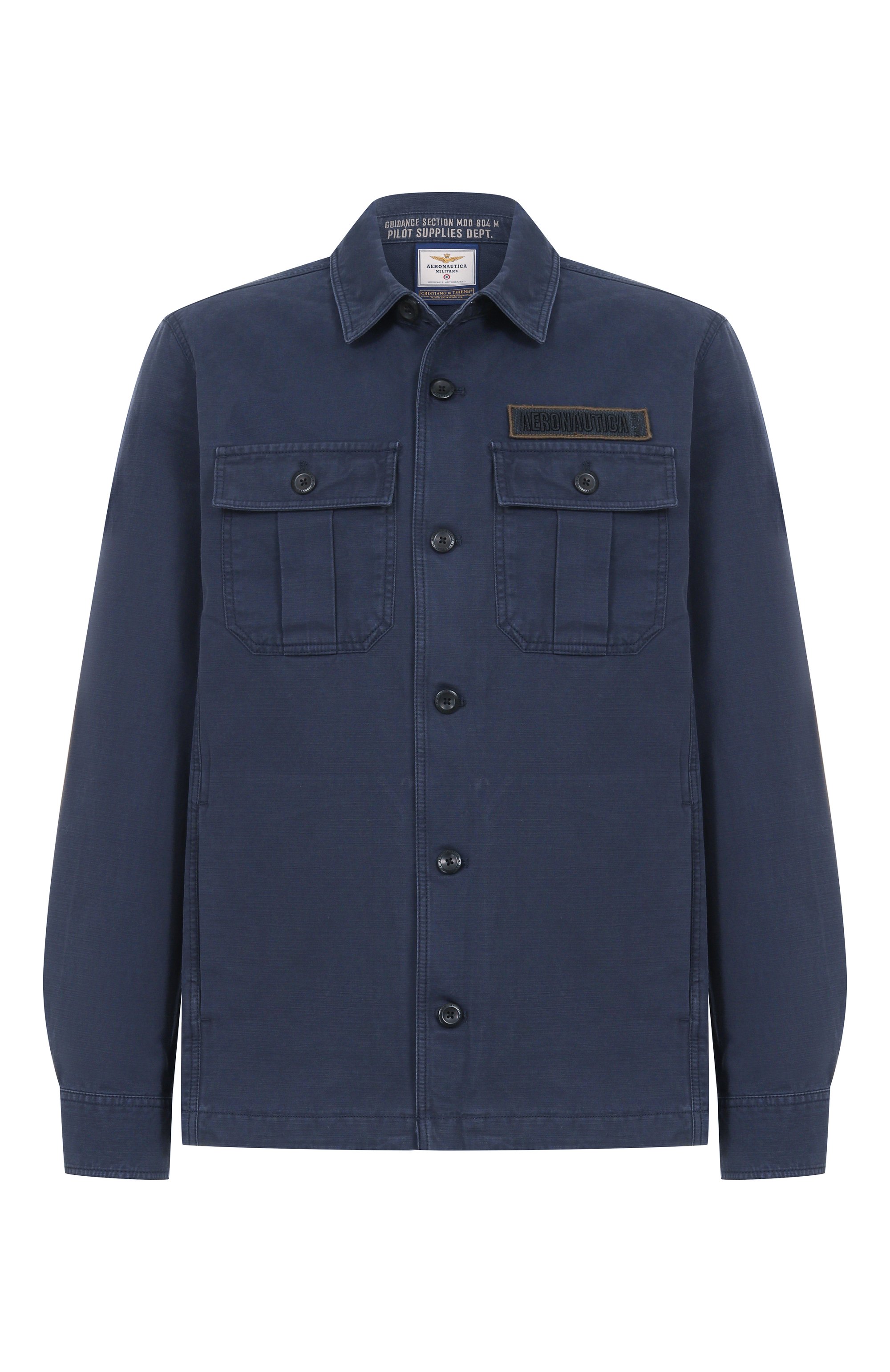 Хлопковая рубашка AERONAUTICA MILITARE, арт. AC0036UCT04233, фото 1