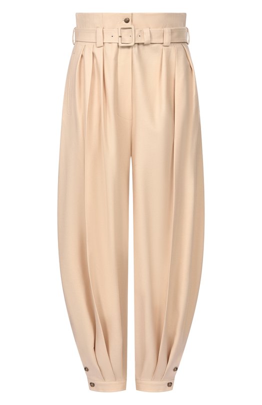 Шерстяные брюки Zimmermann 4747PF251 Кремовый 4747PF251