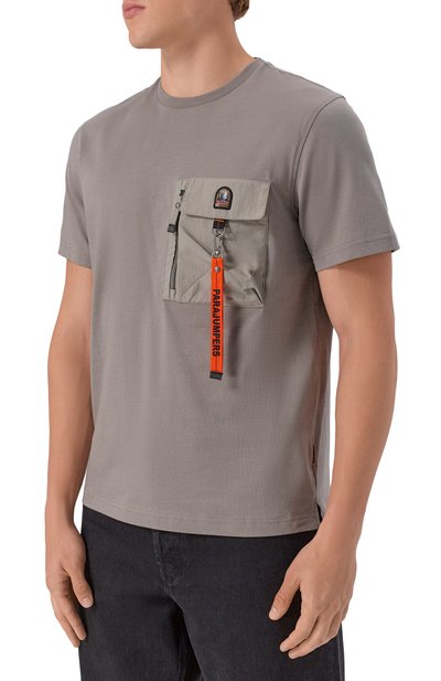 Хлопковая футболка PARAJUMPERS, арт. 25WMPMTSRE07, фото 3