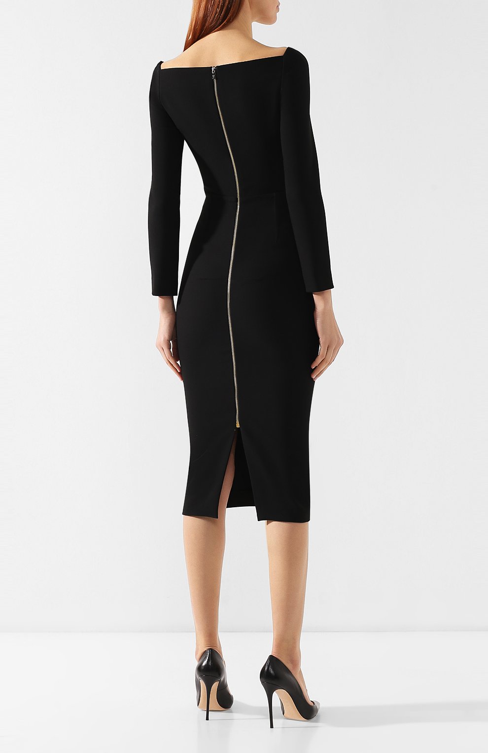 Приталенное платье-миди ROLAND MOURET, арт. PS19/S0510/F2196, фото 4