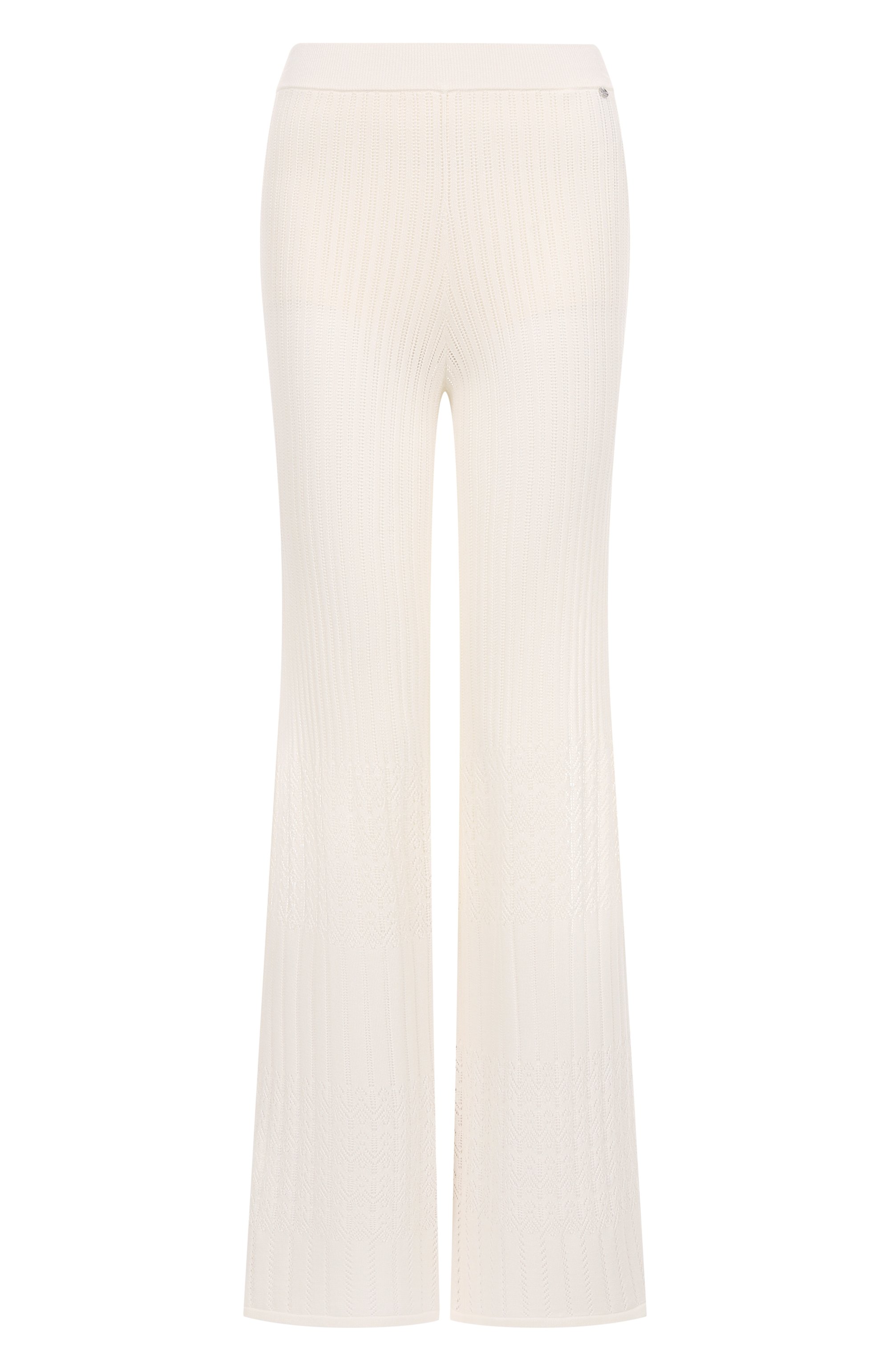 Брюки из вискозы BOSS ORANGE кремового цвета по цене 21550 руб., арт. 50535496, фото 1 Брюки из вискозы BOSS ORANGE, арт. 50535496, фото 1