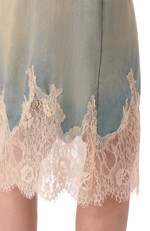 Джинсовая юбка De-Mersy Diesel A21784/0CEDE Кремовый  A21784/0CEDE Фото 5