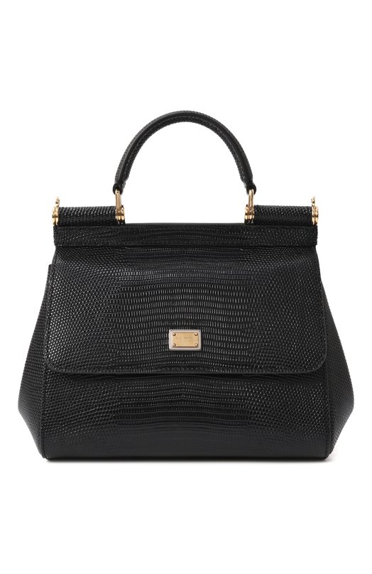 Сумка Sicily small Dolce & Gabbana BB9003_BE9003_BI9003/A1095_1 Чёрный BB9003_BE9003_BI9003/A1095_1