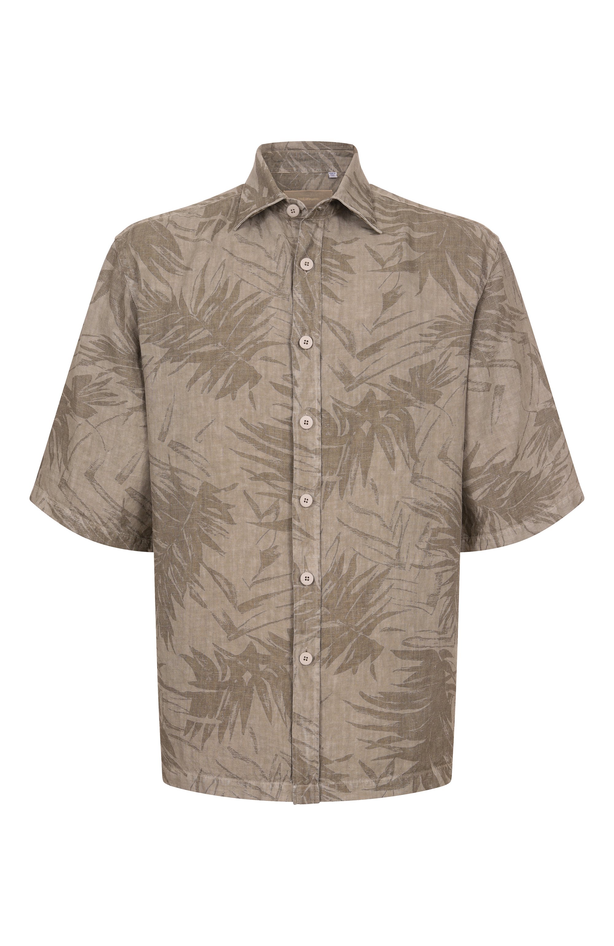 Льняная рубашка INLINUM, арт. STEFAN0/TR0PICAL, фото 1