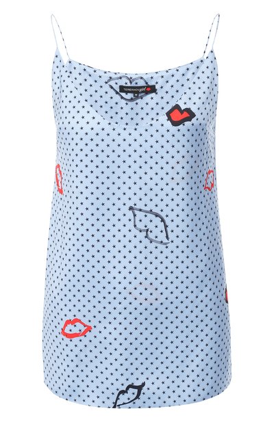 Женский топ с принтом TEREKHOV GIRL, арт. 2TP006/8115.LIPS419/S19