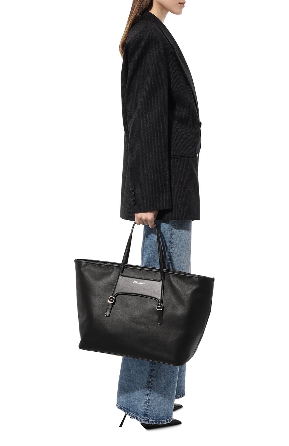 Сумка-тоут SANTONI, арт. DFBBA2330DB-AST4, фото 7