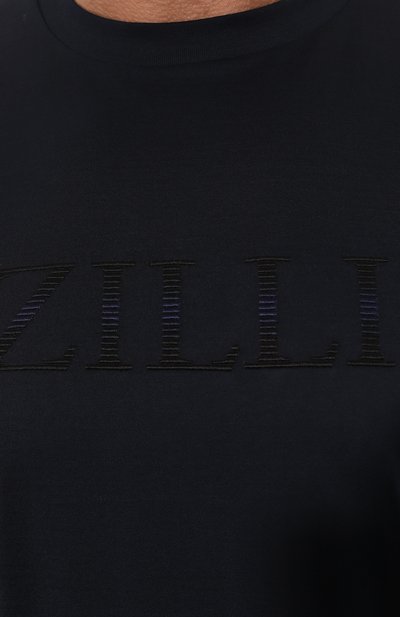 Хлопковая футболка ZILLI, арт. TSR001M0110VZSD00/66, фото 5