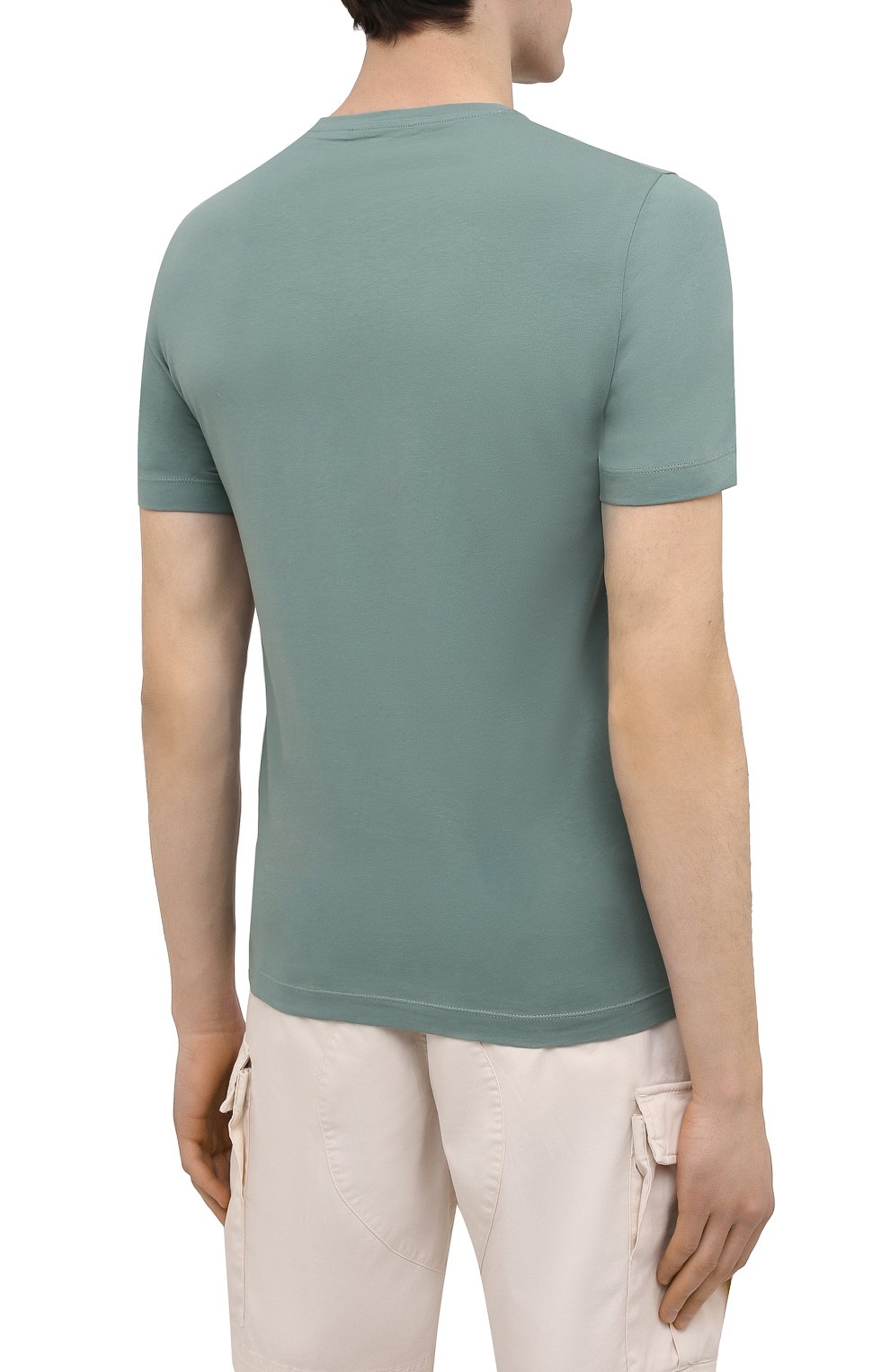 Хлопковая футболка CORNELIANI, арт. 87G586-1125090/00, фото 4