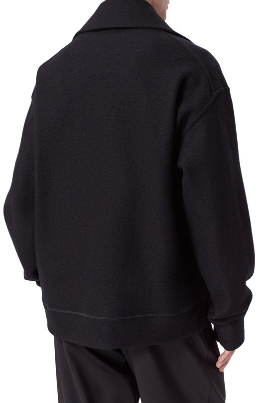 Шерстяной анорак Jil Sander J47GU0133-J41423 Чёрный  J47GU0133-J41423 Фото 4