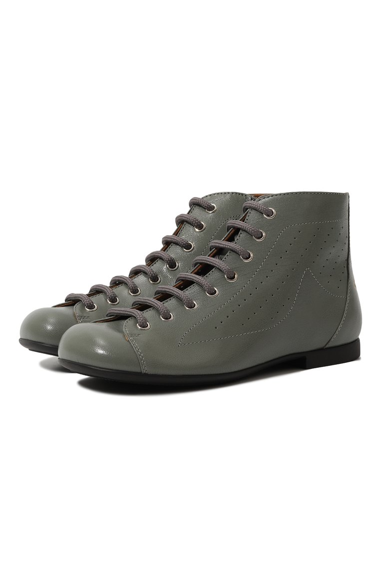 Кожаные ботинки GUCCI, арт. 627472 D3VF0, фото 1