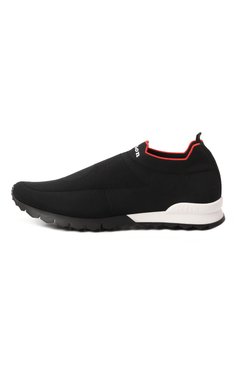 Мужские текстильные кроссовки KITON черного цвета, арт. USSA324N0104503 | Фото 4 (Подошва: Массивная; Материал сплава: Про�ставлено; Драгоценные камни: Проставлено; Материал внешний: Текстиль; Материал внутренний: Натуральная кожа; Кросс-КТ: Низкие; Стили: Классический; Материал утеплителя: Без утеплителя)
