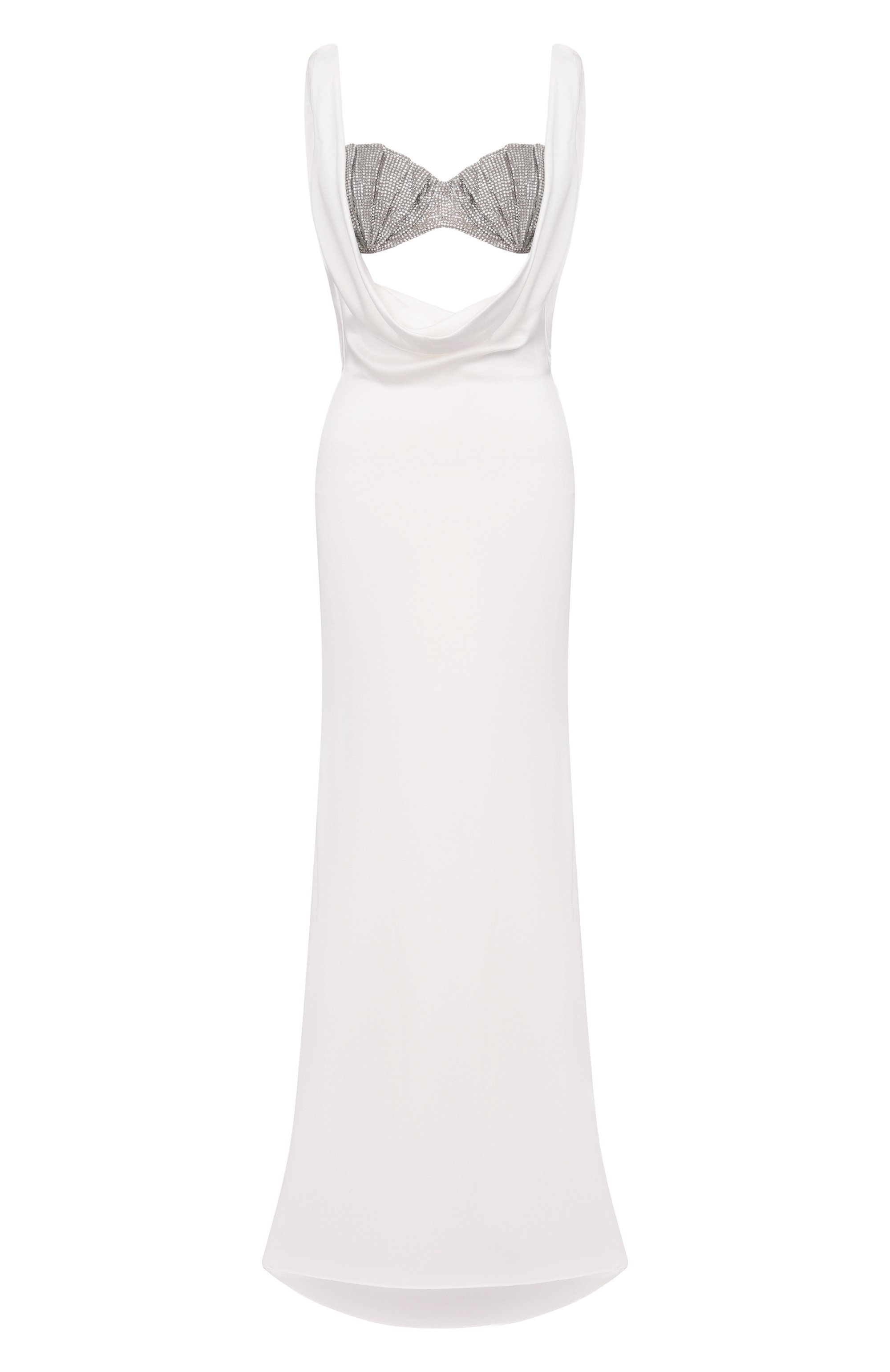 Платье с отделкой стразами GIUSEPPE DI MORABITO, арт. 06PSDR519YC 16314, фото 1