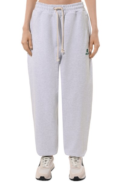Хлопковые джоггеры AECA WHITE, арт. AWCMFWBDBSLSO001C0.LIGHT GREY (XL), фото 3