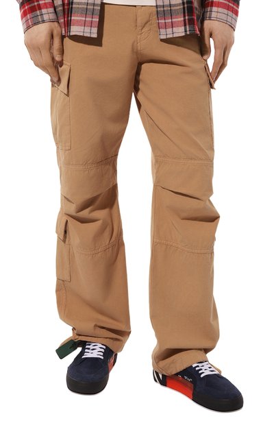 Замше вые кеды vulcanized OFF-WHITE, арт. OMIA085F22LEA0014242, фото 3