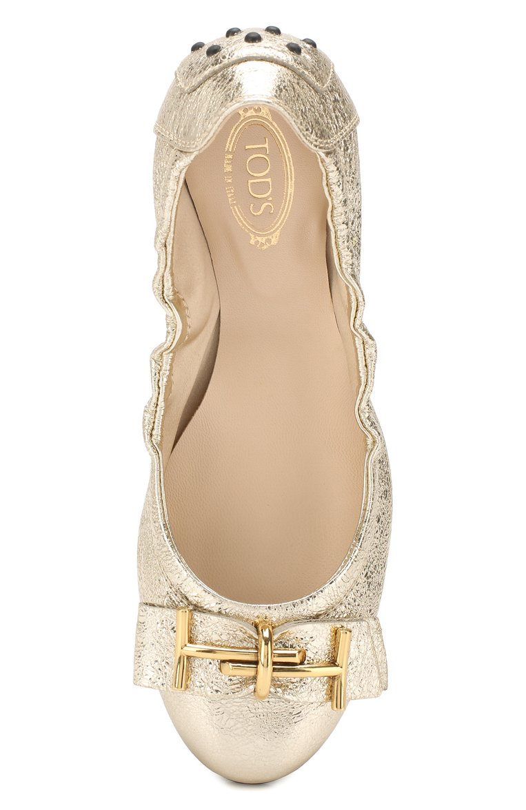 Кожаные балетки TOD’S, арт. XXW0HI0AS10RDA, фото 1