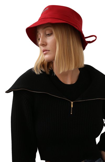 Хлопковая панама le bob gadjo JACQUEMUS, арт. 213AC001-5030, фото 2