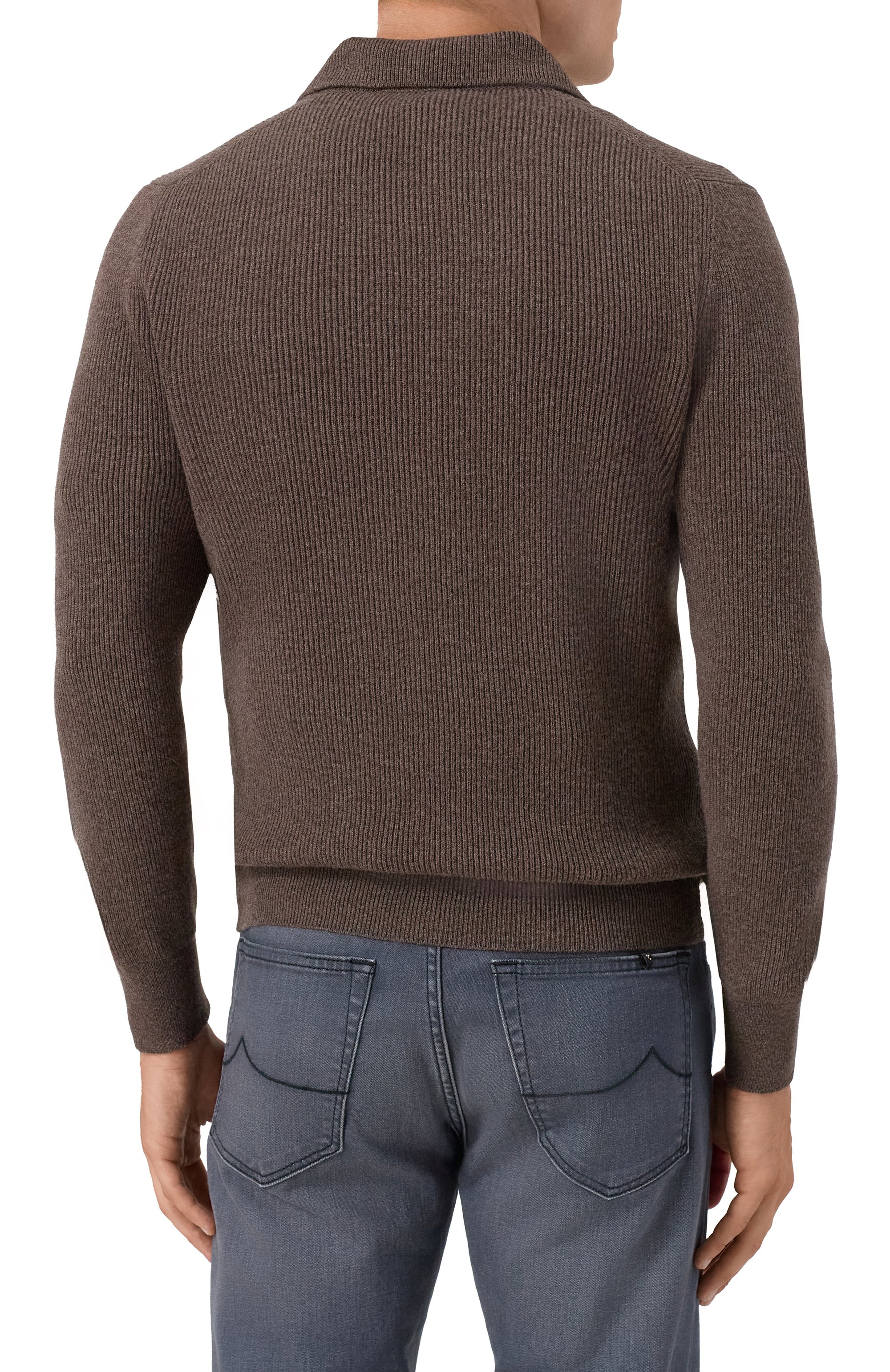 Поло из шерсти и кашемира GRAN SASSO, арт. 57161/19679, фото 4