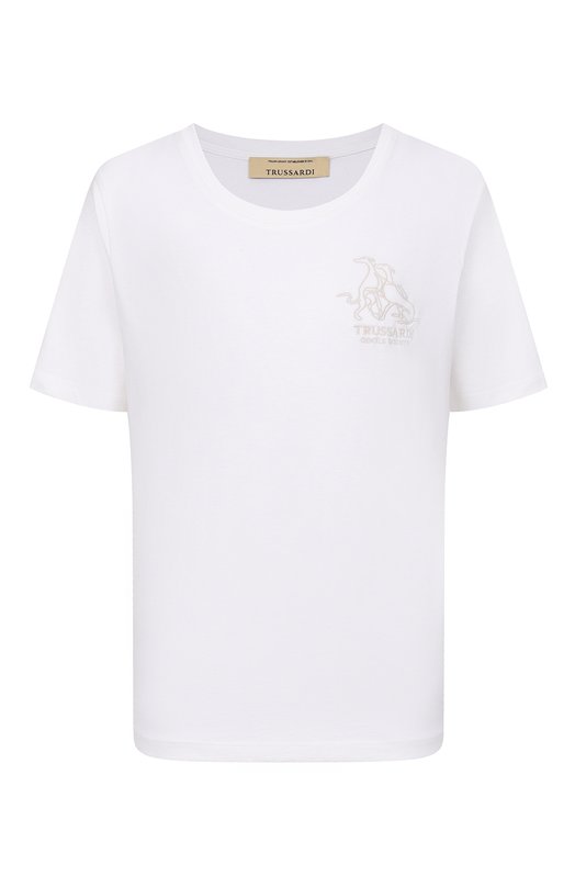Хлопковая футболка Trussardi