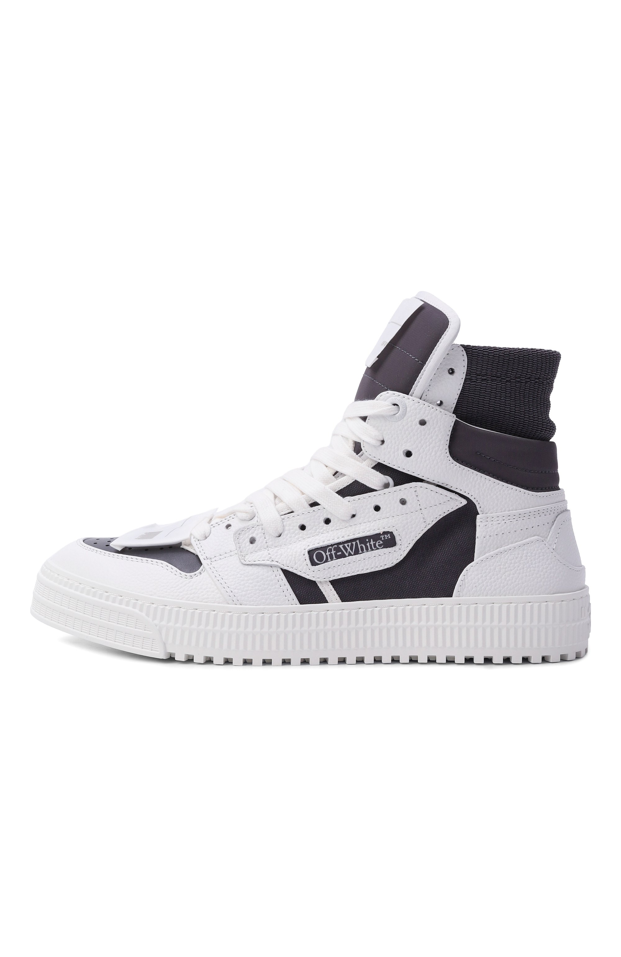 Комбинированные кеды 3.0 off court OFF-WHITE, арт. 0MIA065F25LEA001, фото 4