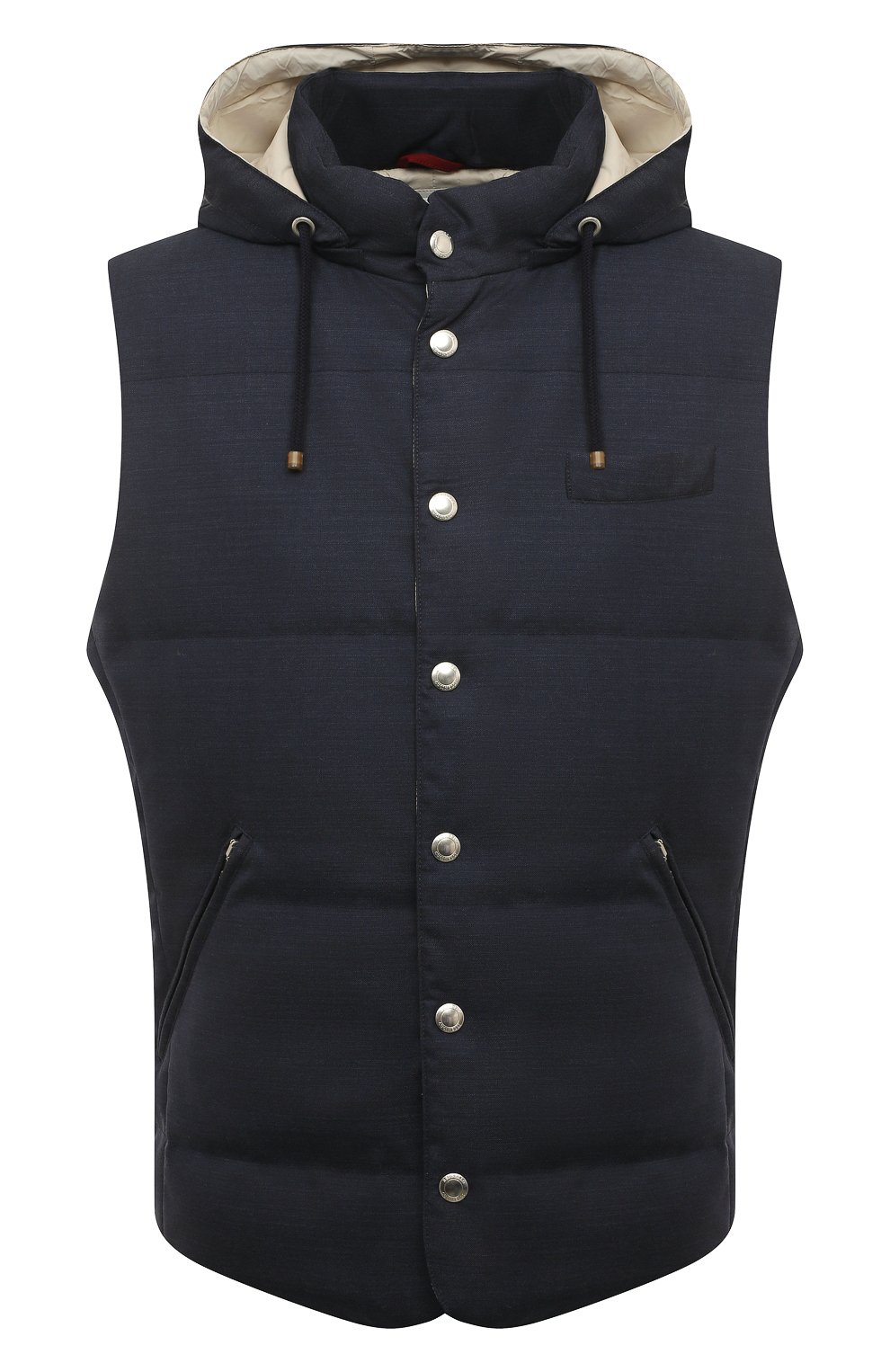 Пуховый жилет BRUNELLO CUCINELLI, арт. MB4071716, фото 1