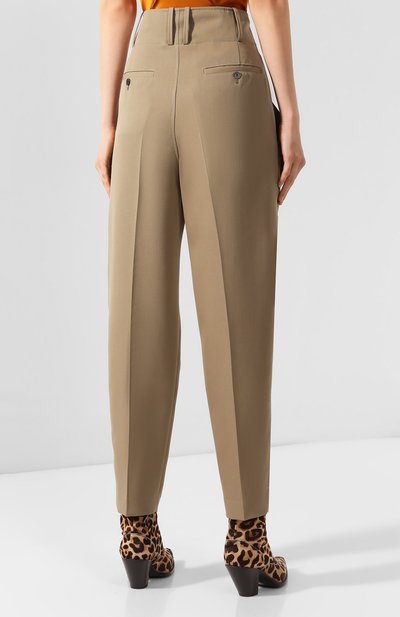 Шерстяные брюки ISABEL MARANT, арт. PA1493-19H041I/DURNERI, фото 4