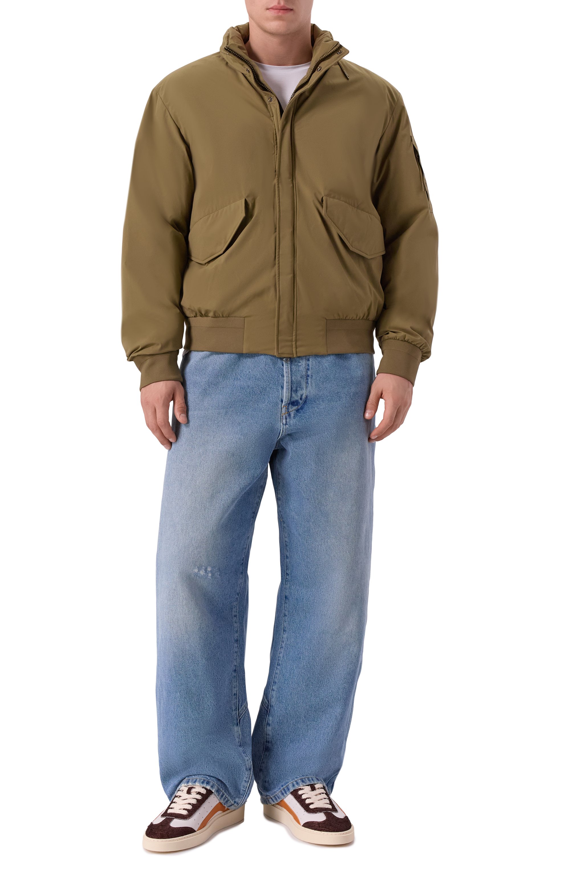 Кожаные кеды rider DSQUARED2, арт. SNM0462/23808550, фото 2