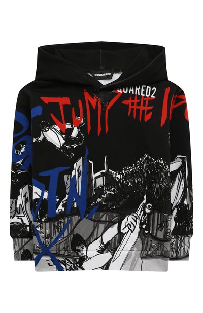 Хлопковое худи DSQUARED2, арт. DQ1134-D009B, фото 1