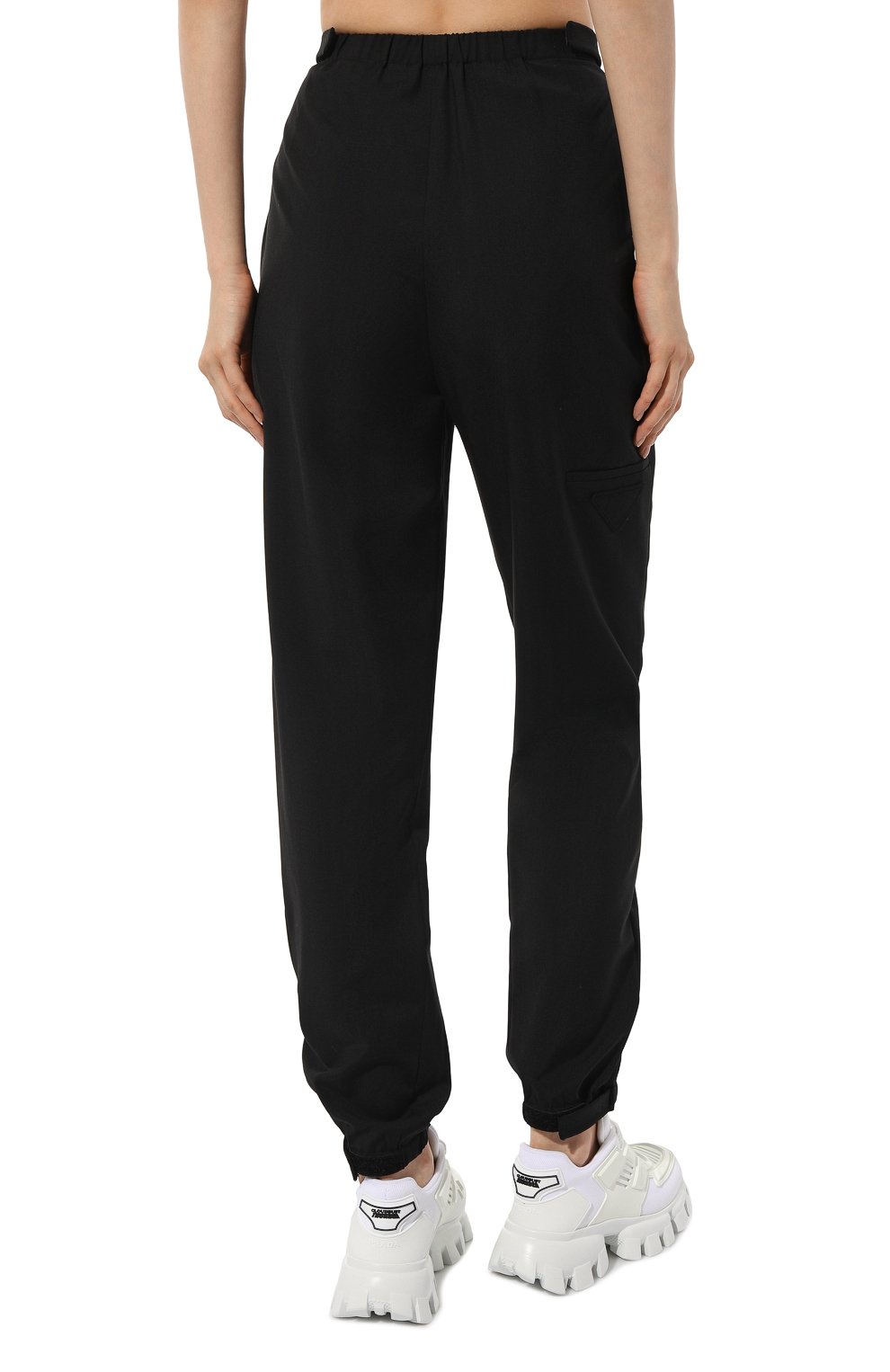 Шерстяные джоггер ы PRADA, арт. P289D-1XMY-F0002-202, фото 4