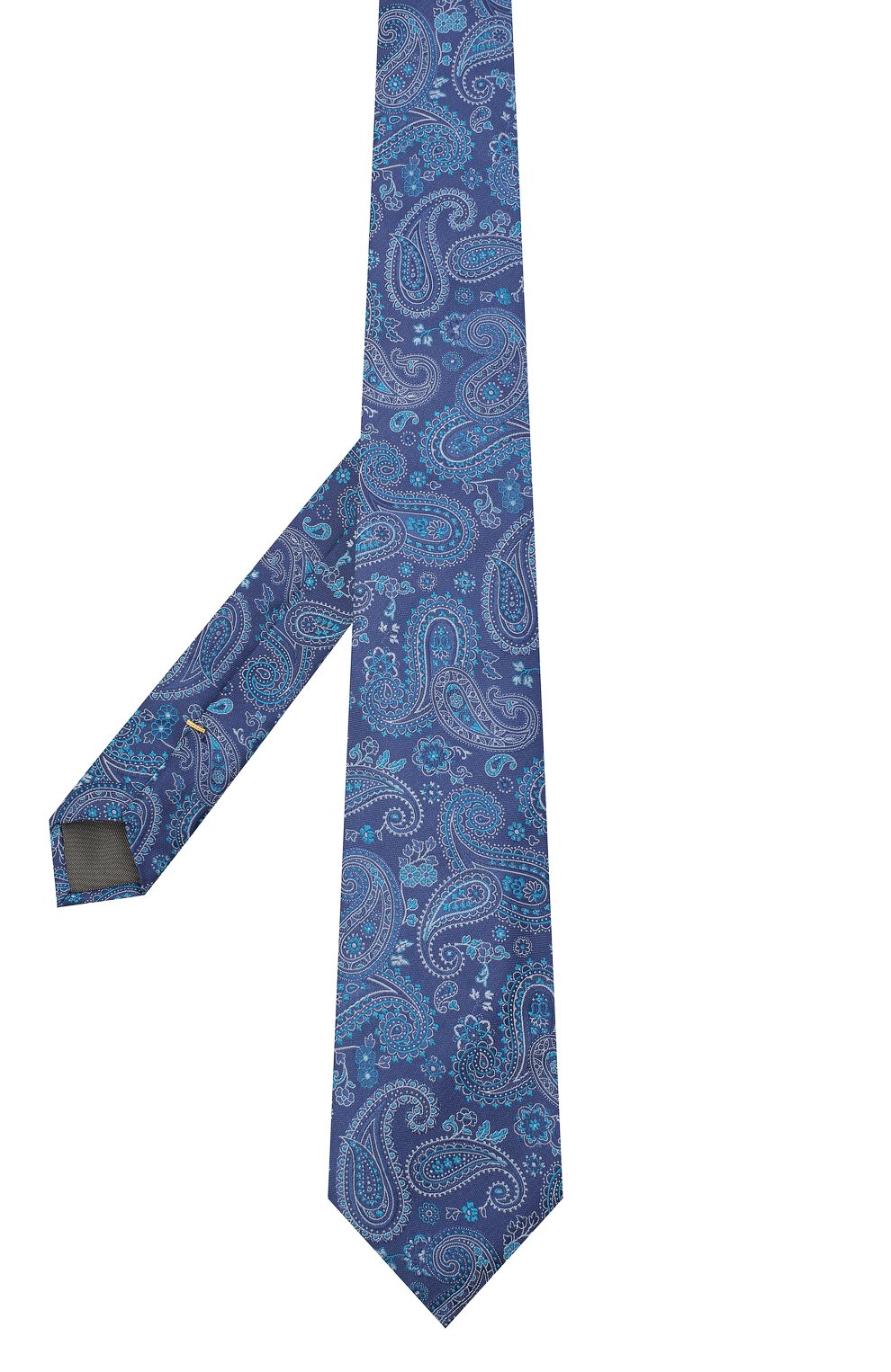 Шелковый галстук CANALI синего цвета по цене 12700 руб., арт. 18/HJ02876, фото 2 Шелковый галстук CANALI, арт. 18/HJ02876, фото 2