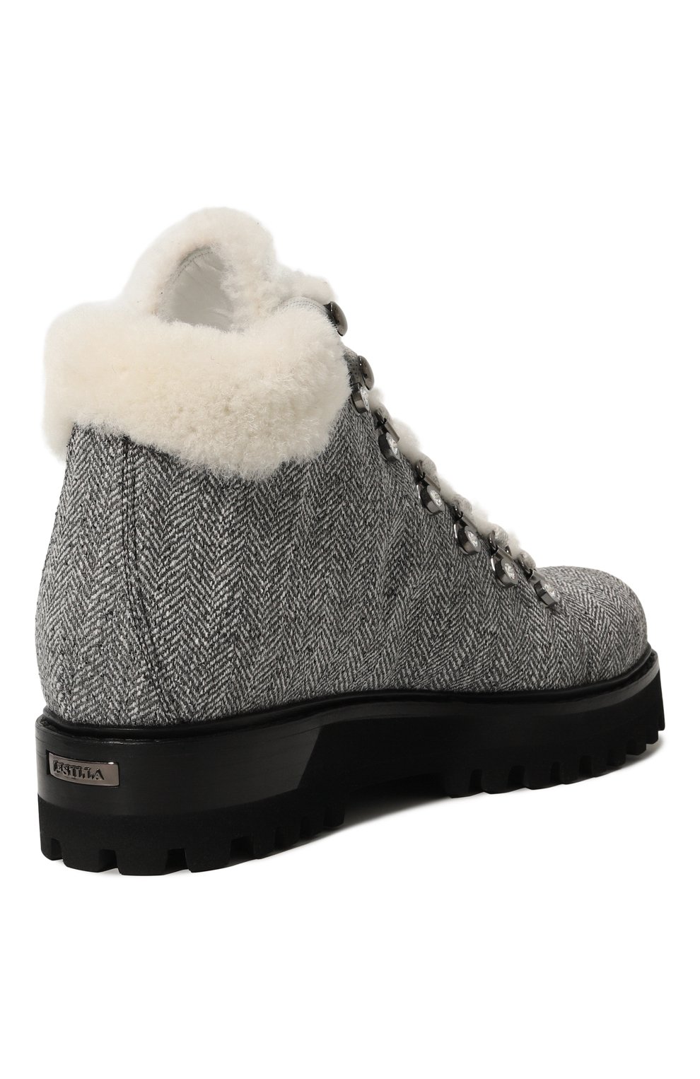 Текстильные ботинки st. moritz LE SILLA, арт. 7525P040M1PPCHE, фото 5