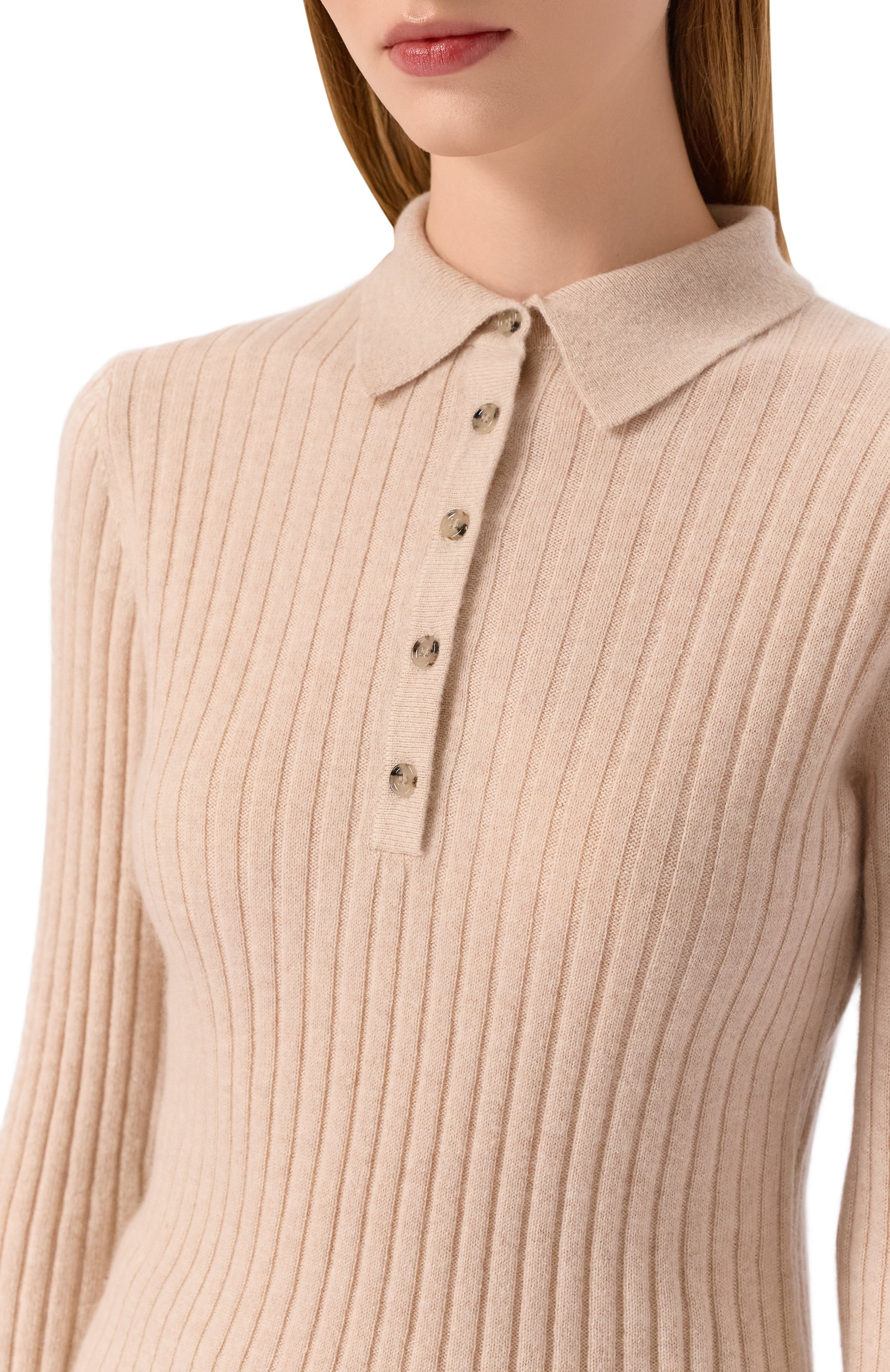 Кашемировое поло ALLUDE, арт. 255/11143, фото 5