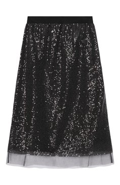 Юбка с отделкой пайетками PRADA, арт. P139TR-1Z4T-F0002, фото 2