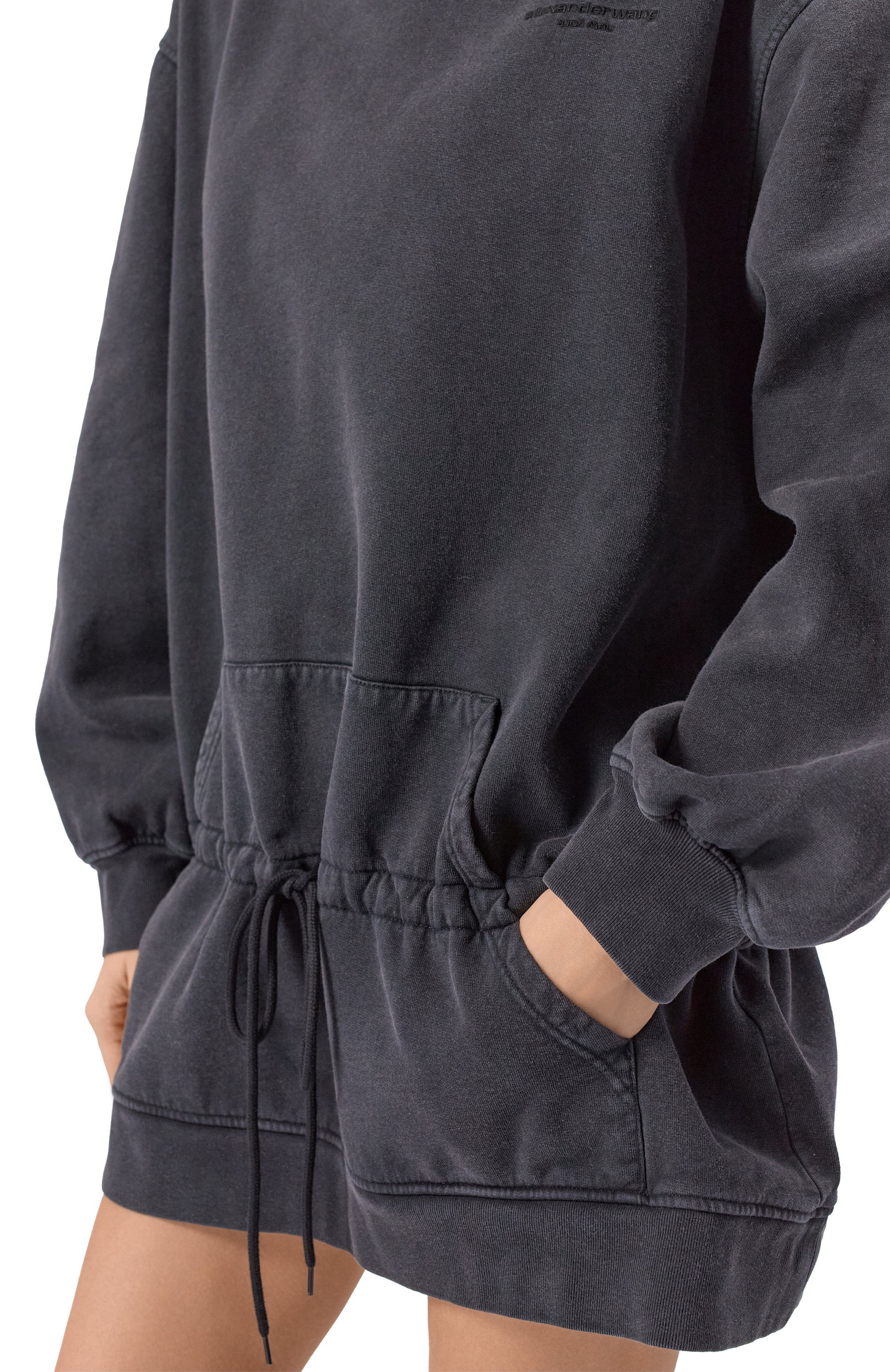 Хлопковое платье ALEXANDERWANG.T, арт. 4CC1261176, фото 4