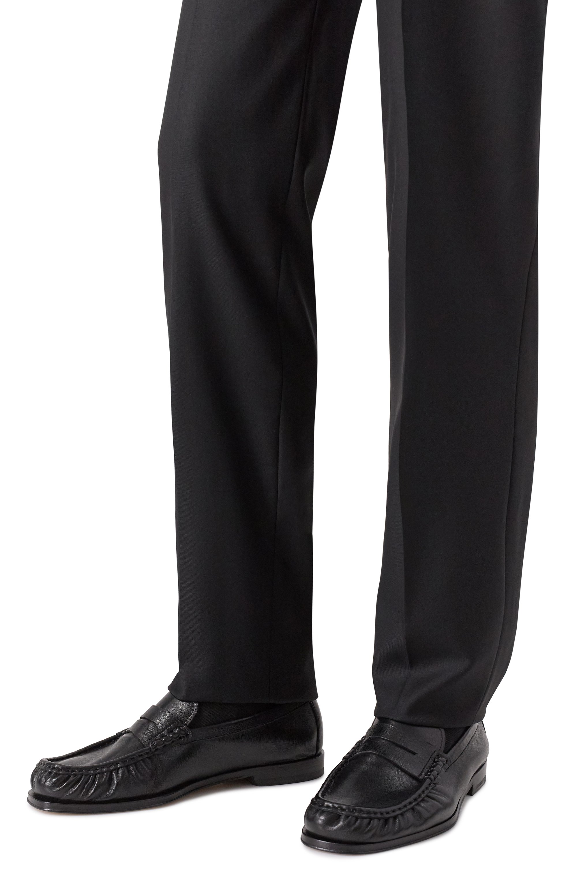 Кожаные пенни-лоферы H`D`S`N BARACCO, арт. HUG0.P.0*/NAPPA, фото 3