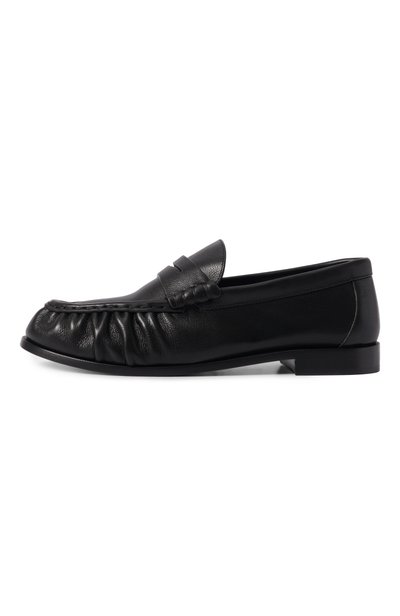 Кожаные пенни-лоферы le loafer SAINT LAURENT черного цвета по цене 137000 руб., арт. 818908/25VAA, фото 4 Кожаные пенни-лоферы le loafer SAINT LAURENT, арт. 818908/25VAA, фото 4